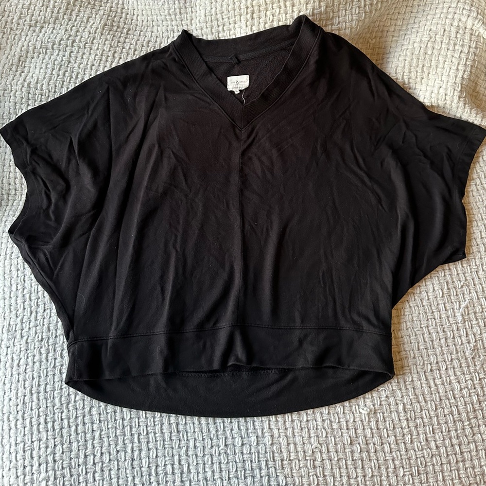 Lou & Grey medium black dolman sleeve top